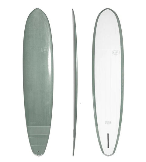 AQSS Bronze Whaler by Beau Young Longboard - Olive Surfboard AQSS 9'0  