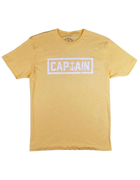 Anchor Surf T-Shirt - Captain Fin Co T-Shirt Captain Fin Co Medium Yellow 