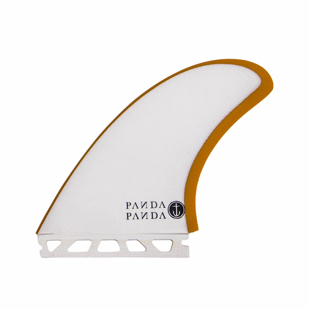 Captain Fin Co - Panda Twinzer - Medium - White/Gold (Futures