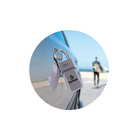 Key Lock - Lockbox For Keys - Standard Silver - Surflogic Lockbox Surflogic   