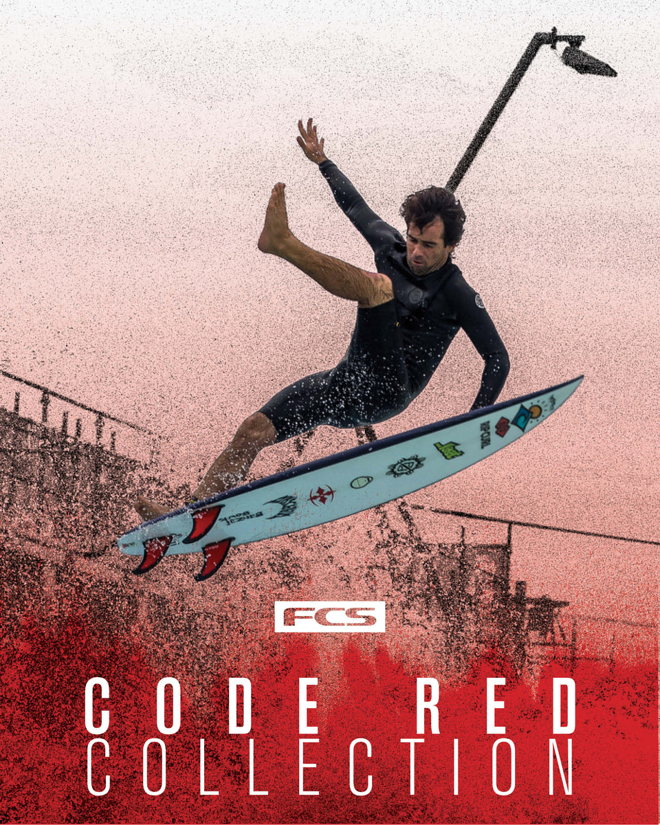 FCS II MH PC AirCore Code Red (Large, Medium or Small) - Surfboard