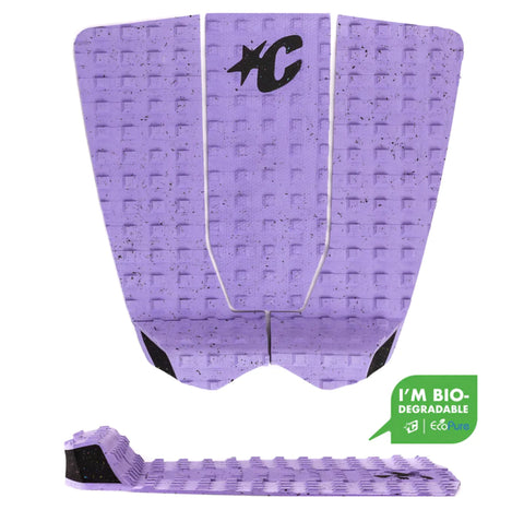 Stephanie Gilmore Ecopure® Traction - Lavender Carbon Eco - Traction Pad - Creatures of Leisure Boardsock Creatures of Leisure   