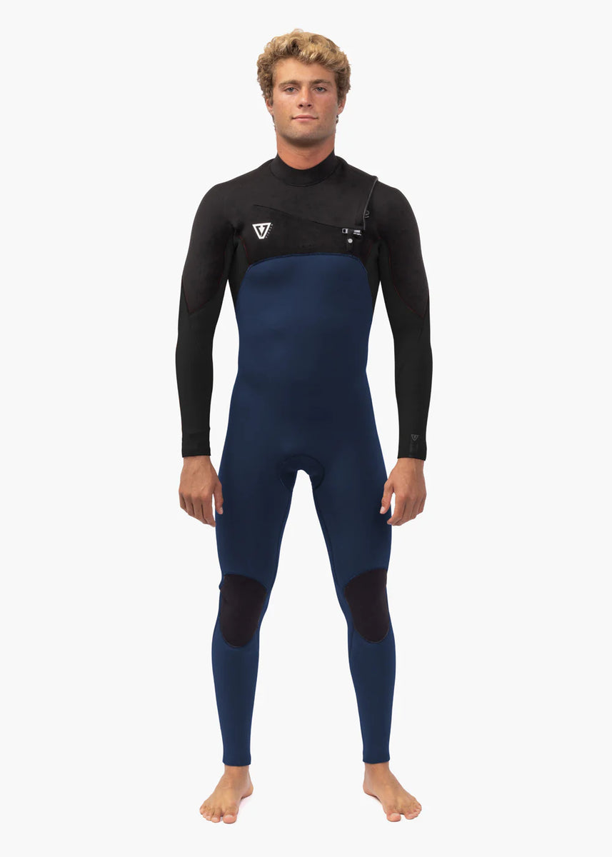 Vissla Mens Wetsuit / 3/2mm Thick / Model 7 Seas Comp / Night Colour