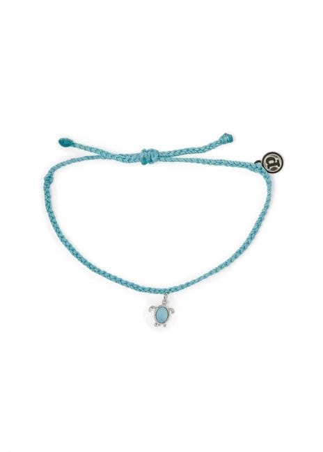 Pura Vida - Charity Bracelet - Charity: Sea Turtle Conservancy Bracelet Pura Vida Turquoise  