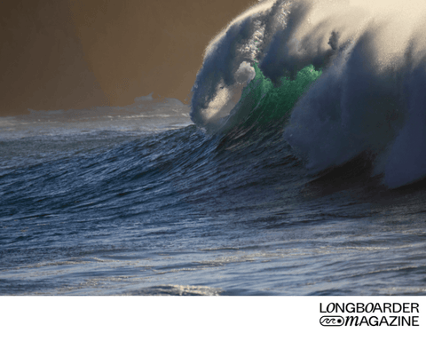 Surf Prints - Standing Tall Surf Print Longboarder Magazine   