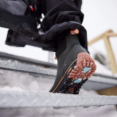 6" Ankle Deck Boots Ice Rubber Men's