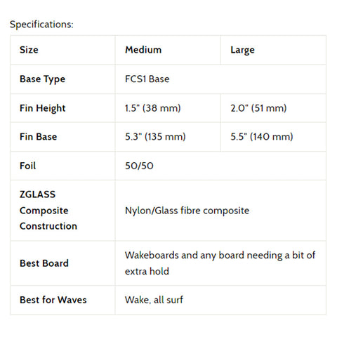 3D Fins - Switchblade - Large - Island Style (Futures) Surfboard Fins Satorial Supplies