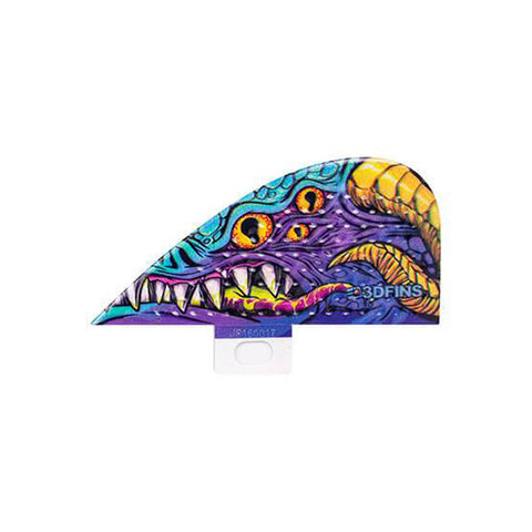 3D Fins - Dimpster - Medium - Piranha (FCS1/Futures) Surfboard Fins Satorial Supplies FCS1