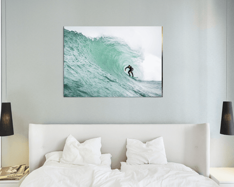 Surf Prints - Happy Place Surf Print Longboarder Magazine   