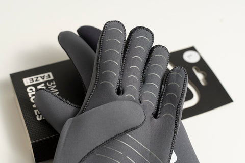 3mm Adult FAZE Wetsuit Glove with Gripflex Wetsuit Gloves Circle One Surf