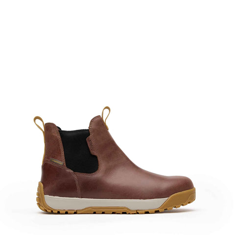 6" Ankle Deck Boots Leather Men's