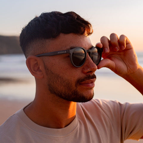 Waterhaul Sunglasses - Harlyn Slate Grey - Mineral Glass Sunglasses Waterhaul