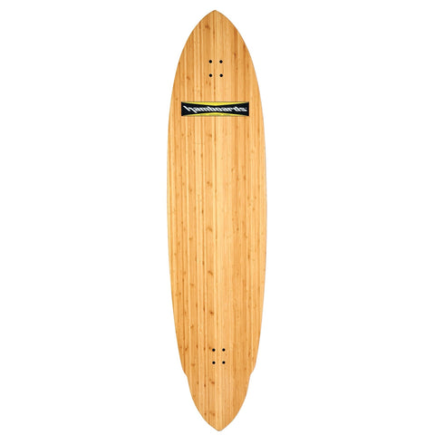 Hamboards - 5'7'' The Pinger - Bamboo - Deck Only Surf Skateboards Satorial Supplies
