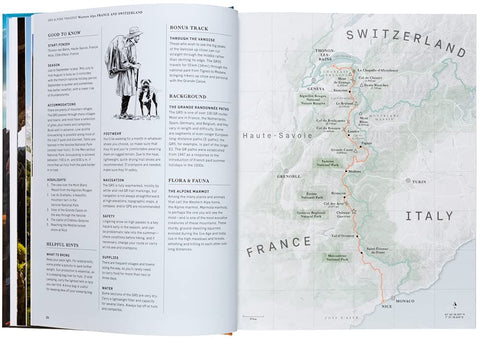 Wanderlust Alps: Hiking Across the Alps - Book Surf Magazine 10 Over Surf Shop   