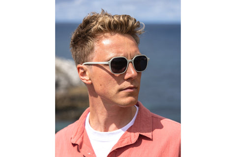 Waterhaul Sunglasses - Droskyn Dune Grey - Polarised Mineral Glass Sunglasses Waterhaul
