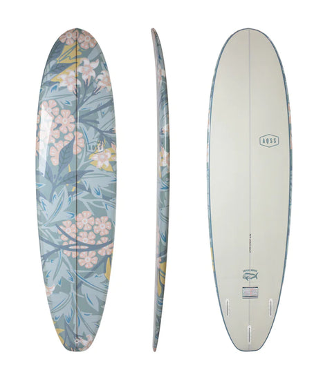 AQSS - Mahi Mahi Mini Mal Surfboard - 8'0 Botanical Surfboard AQSS 8'  