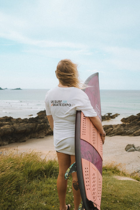 2025 UK Surf & Skate Expo T-Shirt - White