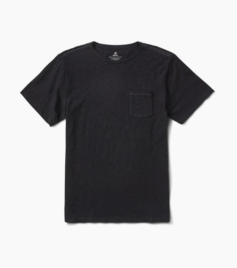 Well Worn Mid Organic Knit Top - Black T-Shirt Roark Black Small