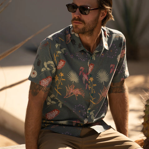 Bless Up Deep Sea - Shirt - ROARK Shirt Roark