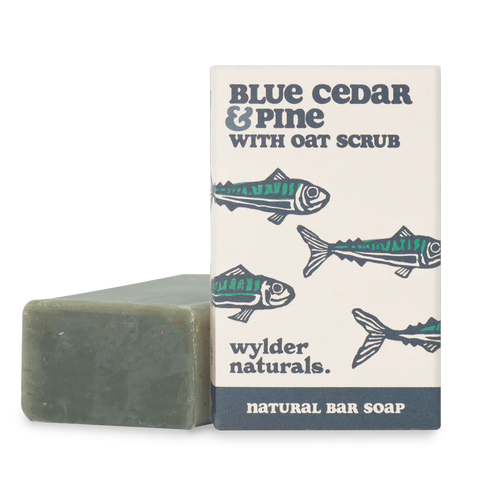 Wylder Naturals Natural Soap - Blue Cedar & Pin Skincare Wylder Naturals