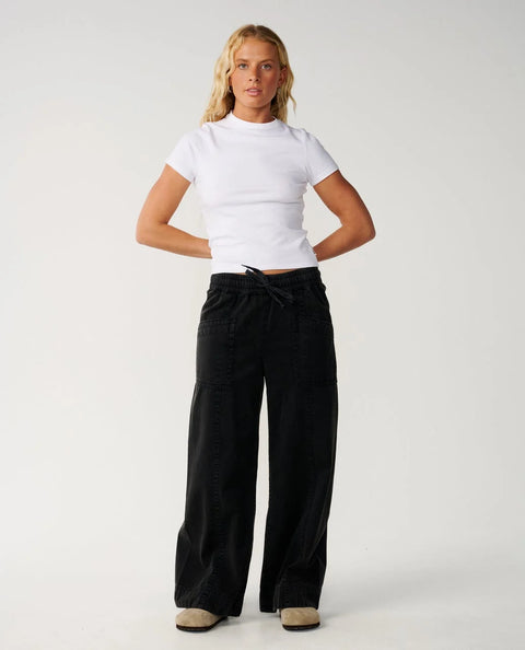 Bossa Nova Twill Wide Leg Pant - Rip Curl