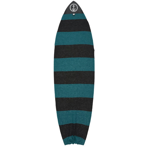 Captain Fin Co - Hybrid Boardsock - Black & Green
