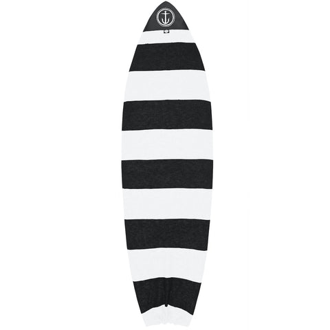 Captain Fin Co - Hybrid Boardsock - Black & White