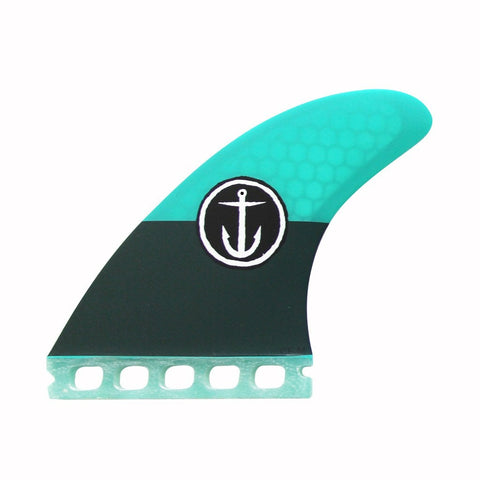 Captain Fin Co - CF Quad - Medium - Aqua (Futures)