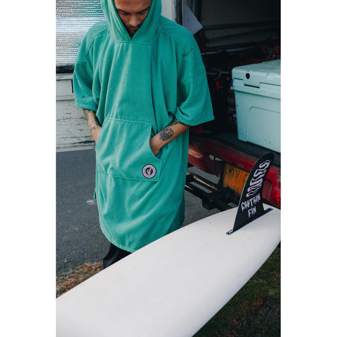 Captain Fin Co - Changing Robe - CF x Poler - Green