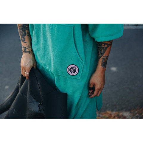 Captain Fin Co - Changing Robe - CF x Poler - Green