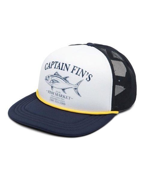 Captain Fin Co - Fish Market Trucker Cap Cap Captain Fin Co   