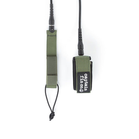 Captain Fin Co - Shred Cord - 7' Standard - Army Surf Leashes Satorial Supplies