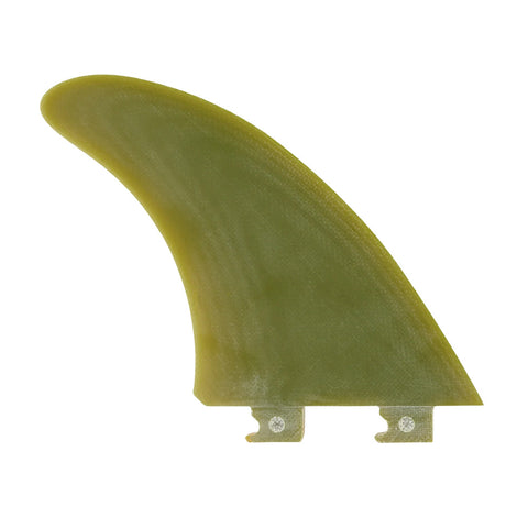 Captain Fin Co - Tyler Warren Twin + Trailer - Large - Olive (Snap-In / FCS II) Surfboard Fins Satorial Supplies