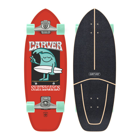 Carver Skateboards - 28" Wavy Davy - C5 Complete Skateboards Satorial Supplies