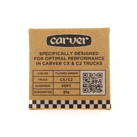 Carver Skateboards - CX Truck Soft Bushing Set Skateboard Parts Satorial Supplies