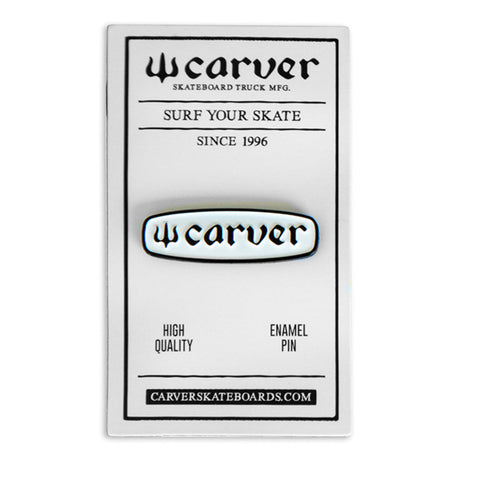 Carver Skateboards - Carver Pin - Chiclet Skateboarding Satorial Supplies