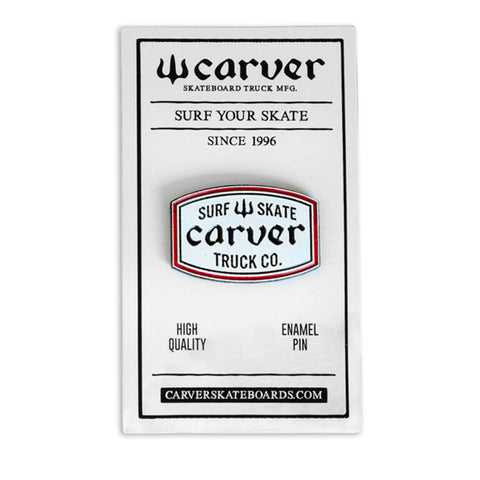 Carver Skateboards - Carver Pin - Service Patch Skateboarding Satorial Supplies