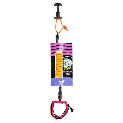 Catch Surf - Beater Bodyboard Leash - Orange & Pink Surfboard Leashes Satorial Supplies