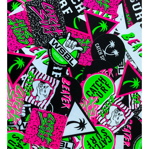 Catch Surf - CS Sticker Pack Surf Accessories Satorial Supplies