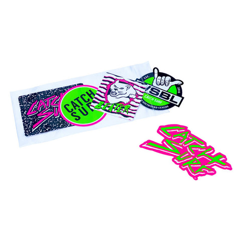 Catch Surf - CS Sticker Pack Surf Accessories Satorial Supplies