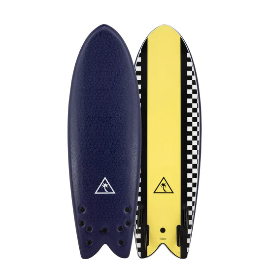 Catch Surf Foam Surfboard Heritage 5ft 8 Retro Fish Midnight