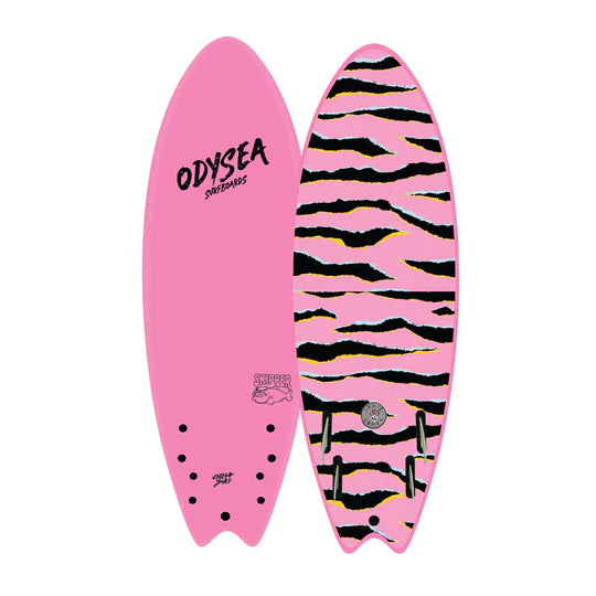 Catch Surf Foam Surfboard Odysea 6 Skipper Pro JOB Hot Pink
