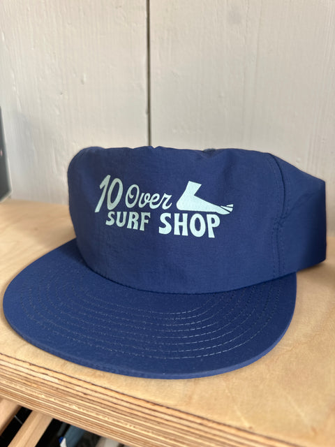 Surf Hat - 10 Over Surf Shop Cap 10 Over Surf Shop Blue