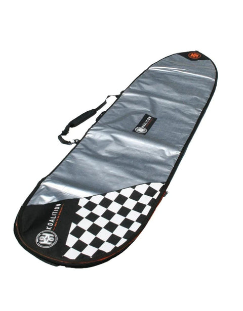 Koalition 5mm Surfboard Bag - Checker Silver - Multiple Sizes Surfboard Bag Koalition Fins   