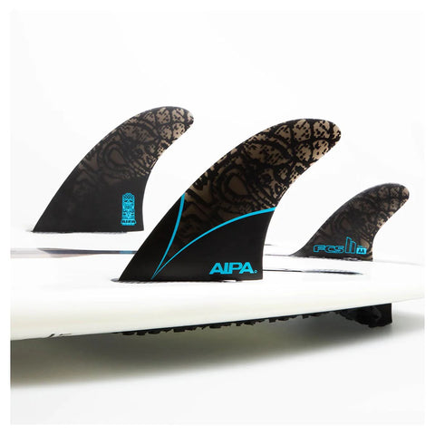 FCS II Aipa Twin+1 PG S-M Retail Fins - Surfboard Fin Surfboard Fins FCS