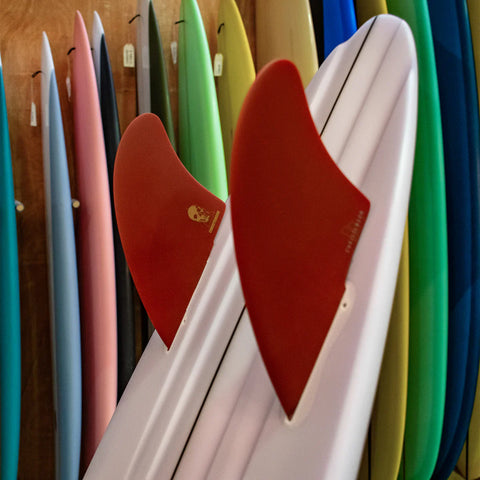 FCS II Christenson Keel PG M-L Blood Red Retail Fins - Surfboard Fin Surfboard Fins FCS