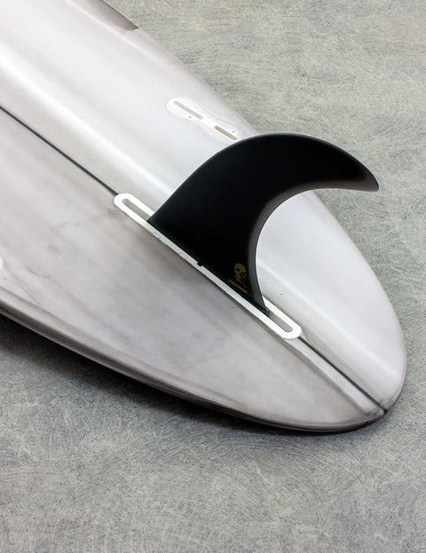 FCS II Christenson PG Black 9" Single Fin - Black Longboard Fin FCS