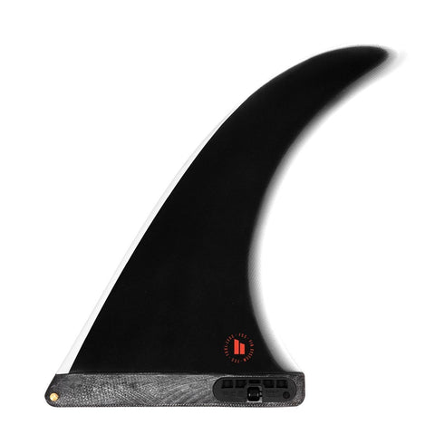 FCS II Waxhead PG 10" Single Fin - Black Longboard Fin FCS 10" Black