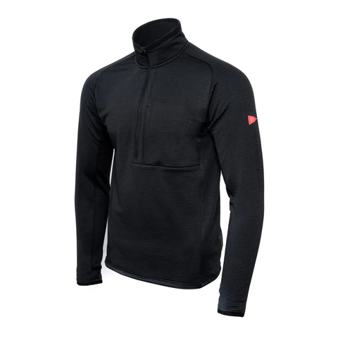 Off Grid Fleece Half Zip (Black) Sweatshirt Florence