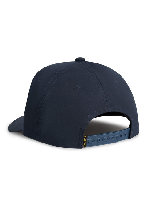 Florence Logo Structured Twill Hat - Navy